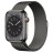 Часы Apple Watch Series 8, 45 мм Milanese Loop (Graphite Stainless)