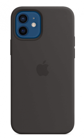 Чехол для iPhone 12 Pro Silicon Case Protect (черный)