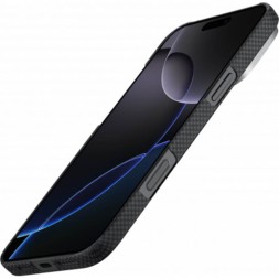 Чехол для iPhone 16 Pro Max Pitaka Aries Tactile Woven Case (NoProblemo)