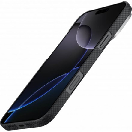 Чехол для iPhone 16 Pro Max Pitaka Aries Tactile Woven Case (NoProblemo)