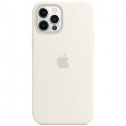 Чехол для iPhone 12 Pro Silicon Case Protect (белый)