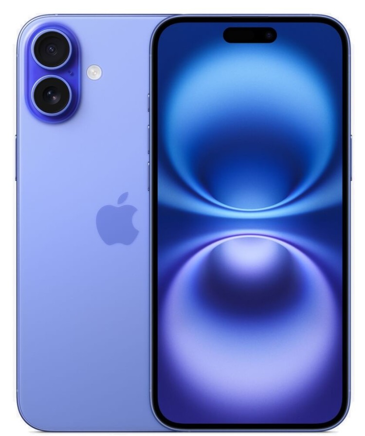 Смартфон Apple iPhone 16 Plus 128GB ультрамарин