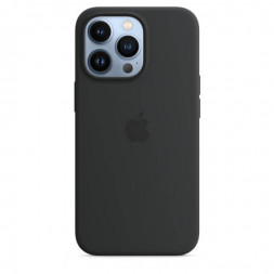 Чехол силиконовый для iPhone 13 Pro Apple MagSafe (темная ночь)