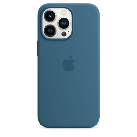 Чехол силиконовый для iPhone 13 Pro Apple MagSafe (полярная лазурь)
