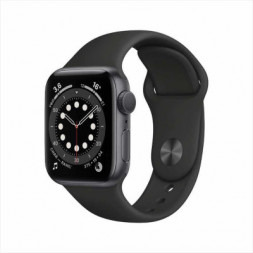 Часы Apple Watch Series 6 40 мм корпус из алюминия спортивный ремешок (серый космос)