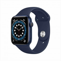 Часы Apple Watch Series 6 44 мм корпус из алюминия спортивный ремешок (тёмный ультрамарин)