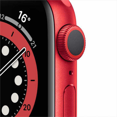 Часы Apple Watch Series 6 40 мм корпус из алюминия спортивный ремешок (красные)