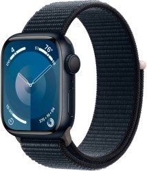 Часы Apple Watch Series 9, 41 мм спортивный ремешок (тёмная ночь)