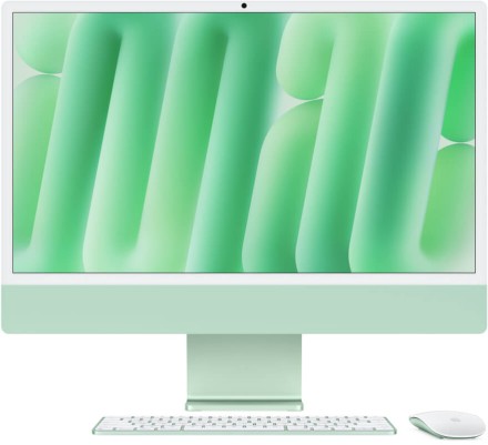 Моноблок Apple iMac 24" Retina 4,5K (M4 10C CPU, 10C GPU) 24/512GB SSD, зеленый