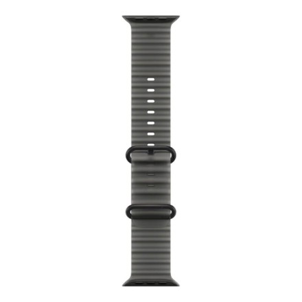 Умные часы Apple Watch Ultra 4, GPS+Cellular, 49 mm, Ocean Band (титановый черный/темно-серый)