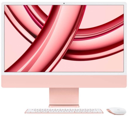 Моноблок Apple iMac 24" Retina 4,5K (M3 8C CPU, 8C GPU) 16/512GB SSD розовый