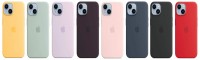 Силиконовый чехол для Apple iPhone 14 (цвет в ассортименте) (14525841)