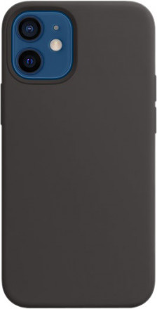 Чехол для iPhone 12 Mini Silicone case (чёрный)