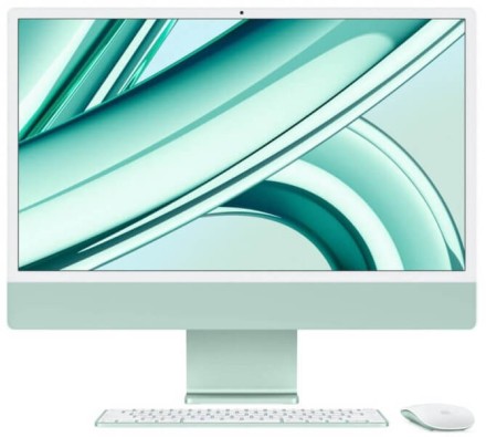 Моноблок Apple iMac 24" Retina 4,5K (M3 8C CPU, 8C GPU) 16/1TB SSD зеленый