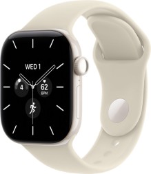 Apple Watch Series 12, GPS+Cellular, 46 mm, Sport Band (Pearl White/Sand), размер M/L
