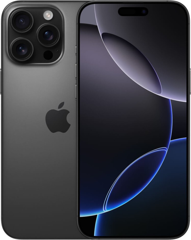 Смартфон Apple iPhone 16 Pro Max 1TB титановый чёрный