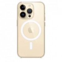 Силиконовый прозрачный чехол MagSafe для Apple iPhone 14 Pro Max (523698898)