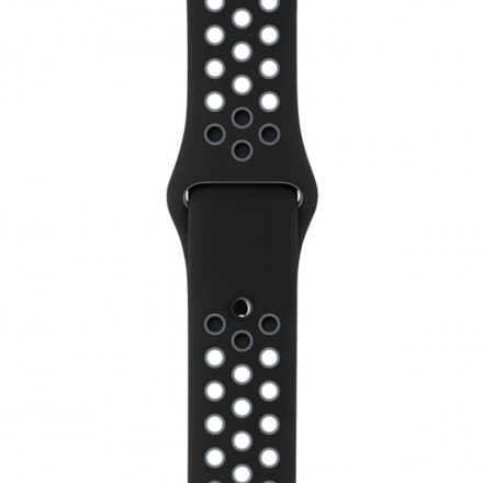 Умные часы Apple Watch Nike+ S3 38 мм (корпус из алюминия цвета серый космос, спортивный ремешок Nike цвета антрацитовый/черный)