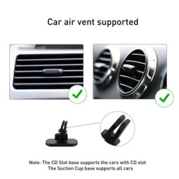 Автомобильный держатель Pitaka на решетку - Magnetic Mount Car Vent