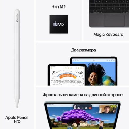 Планшет Apple iPad Air 13" 128Gb (2024) Wi-Fi синий