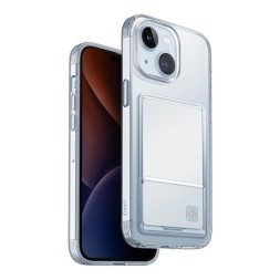 Чехол для iPhone 15 Uniq Air Fender ID cardslot (прозрачный)