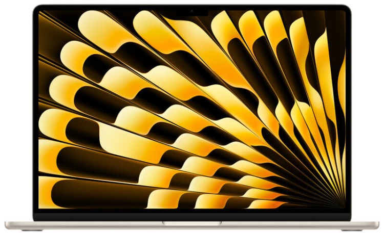 Ноутбук Apple MacBook Air 15" M3 8c CPU, 10c GPU 8/256GB Starlight (2024)