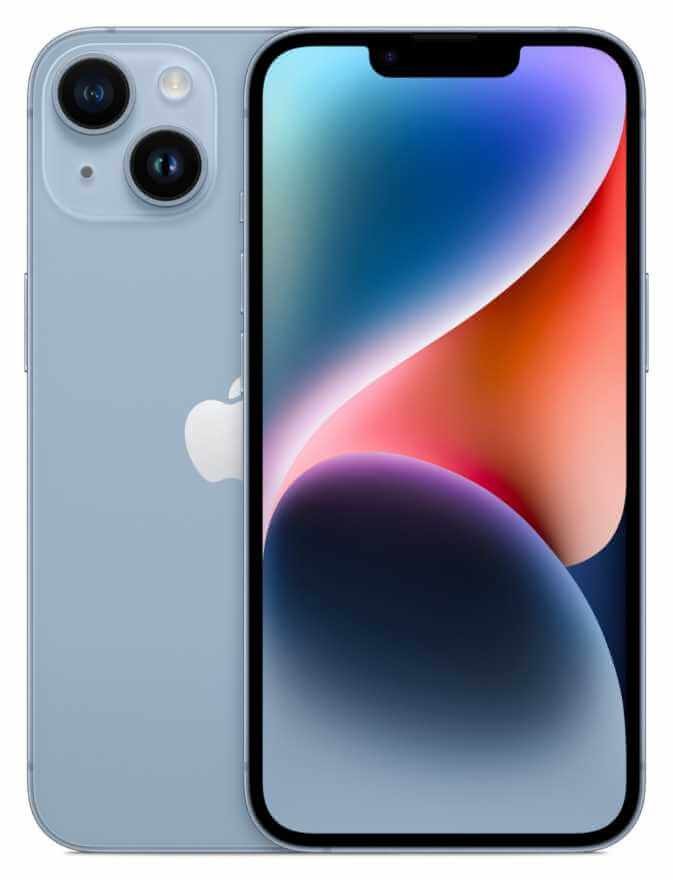 Apple iPhone 14 128GB голубой (e-sim)