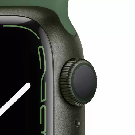 Часы Apple Watch Series 7 45 мм (зелёный клевер)