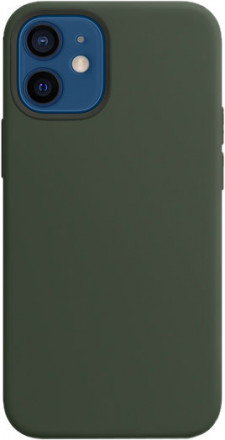 Силиконовый чехол Apple MagSafe для iPhone 12 Mini (зеленый)