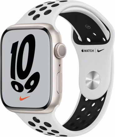 Часы Apple Watch Nike Series 7 41 мм (сияющая звезда)