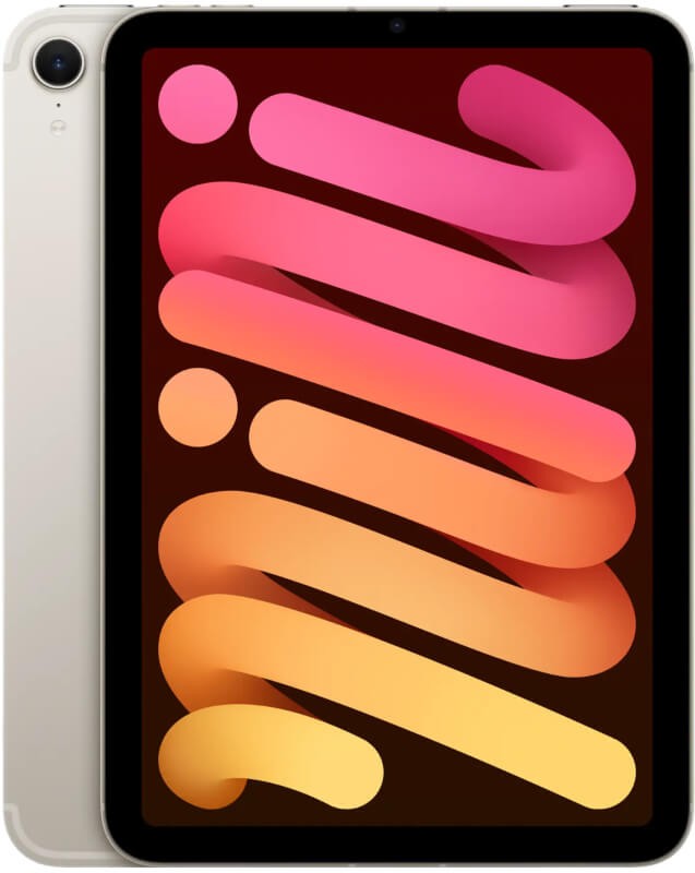 Планшет Apple iPad mini Wi-Fi+Cellular 512GB сияющая звезда (2024)