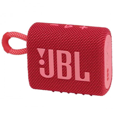 Беспроводная акустика JBL Go 3 (красный)