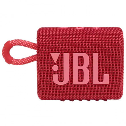 Беспроводная акустика JBL Go 3 (красный)