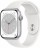 Часы Apple Watch Series 8, 45 мм (серебристый) спортивный ремешок