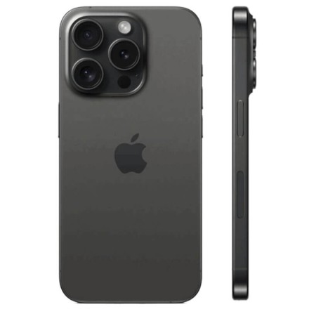 Смартфон Apple iPhone 15 Pro 512GB титановый чёрный