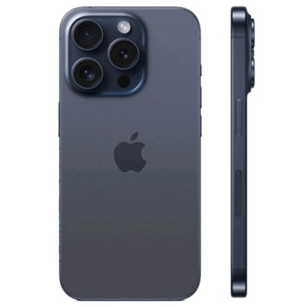 Смартфон Apple iPhone 15 Pro 128GB титановый синий