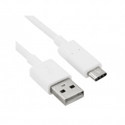Кабель Type-C - USB 2м (белый)