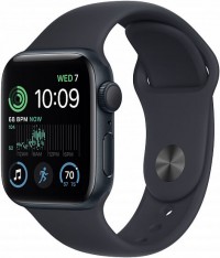 Apple Watch SE 2022, 40 мм спортивный ремешок (темная ночь)  (MNJT3)