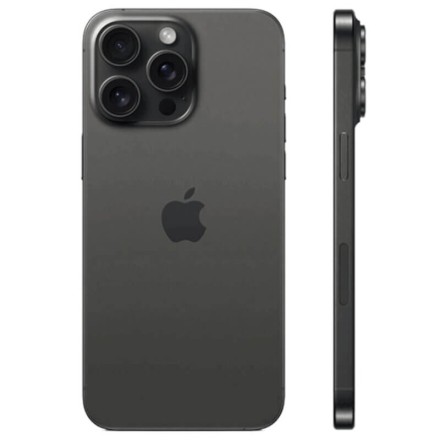 Смартфон Apple iPhone 15 Pro Max 512GB титановый чёрный